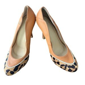 Luxury Animal Print Heels by Bonia~ NWOT~ Size 36~ Made in Malaysia.
